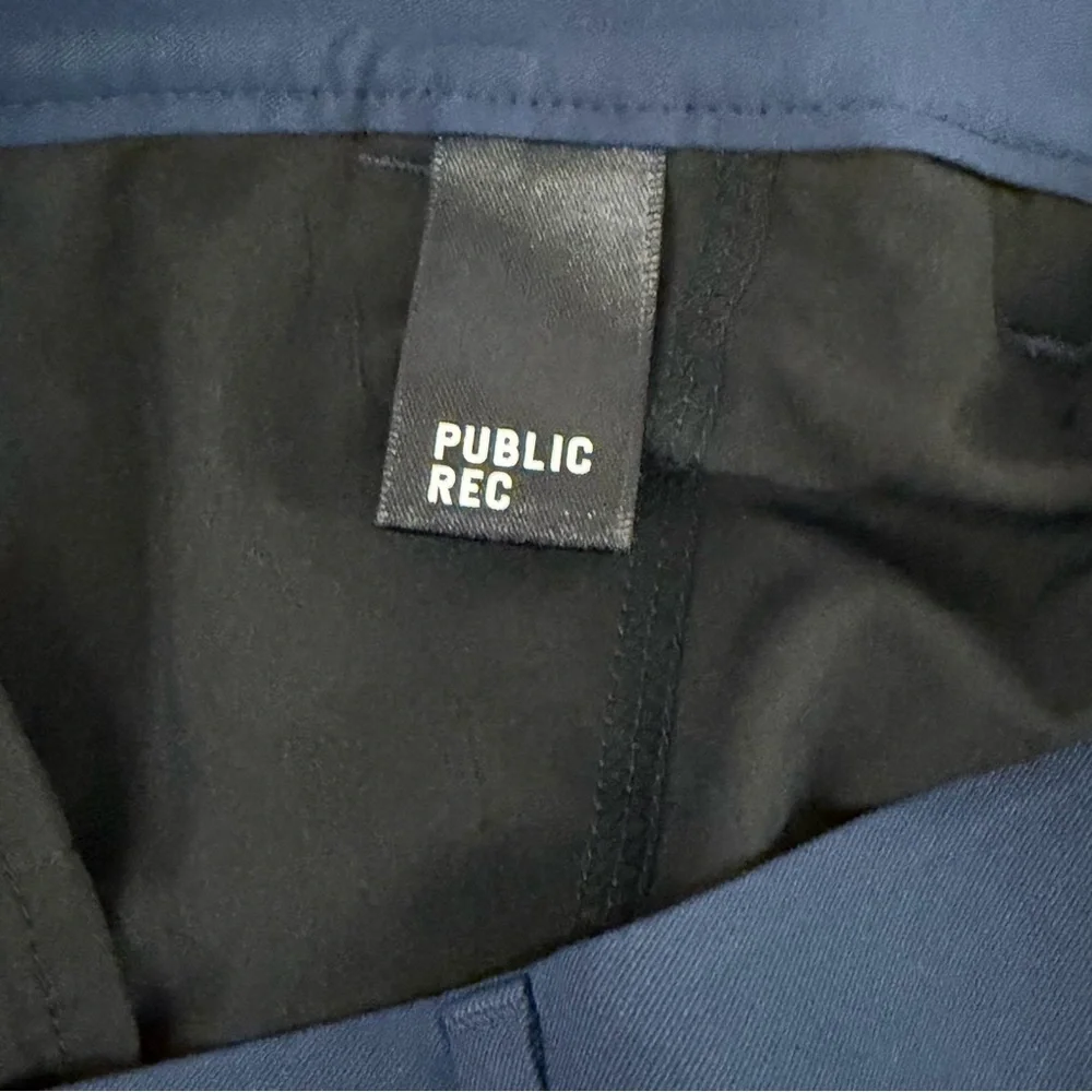 Public Rec Men's Dealmaker Chino Short Navy Blue Size 33 - Picture 8 of 10